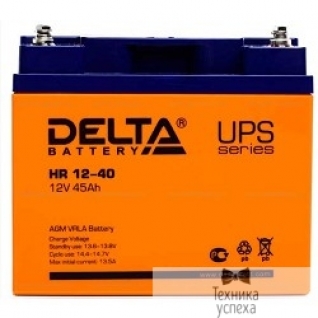 Delta Delta HR 12-40 (40 А\ч, 12В) свинцово- кислотный аккумулятор