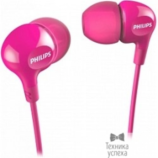 Philips PHILIPS SHE3550PK, вкладыши, розовый, проводные 7247260