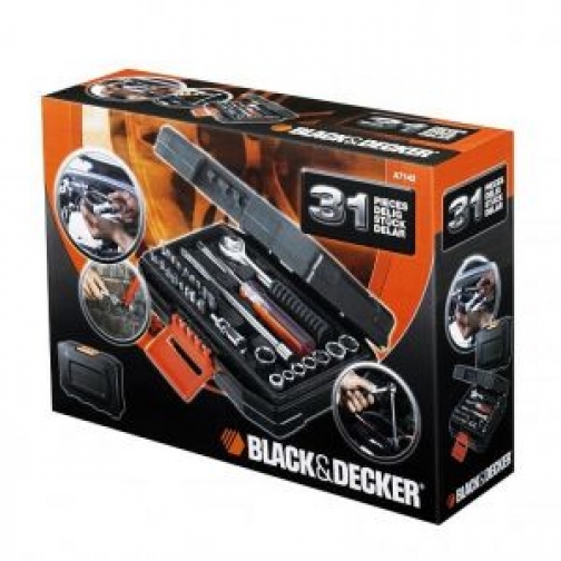 Набор инструментов автомобильный Black & Decker A7142 (31 предмет) 833163 4