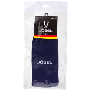 Гетры футбольные Jögel Essential Ja-006, темно-синий/серый размер 28-31