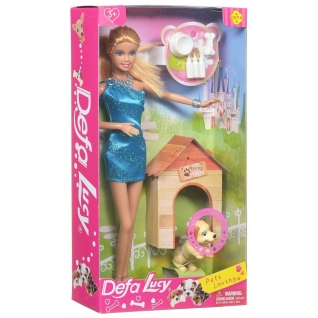 Кукла Defa Lucy с питомцем