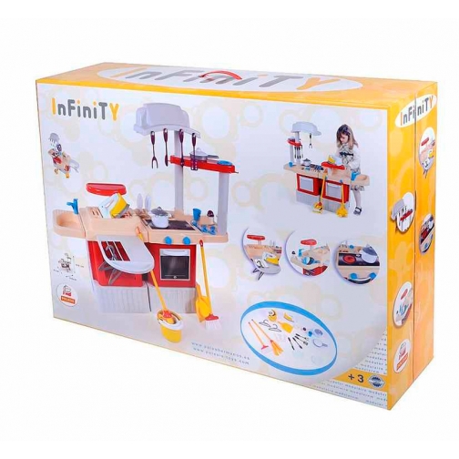 Игровой набор InFiniTy Basic № 4 - Детская кухня (свет, звук) Полесье 37743740 3