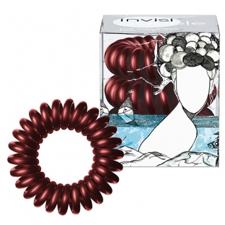 INVISIBOBBLE Резинка-браслет для волос INVISIBOBBLE Burgundy Dream коллекция Вокруг света