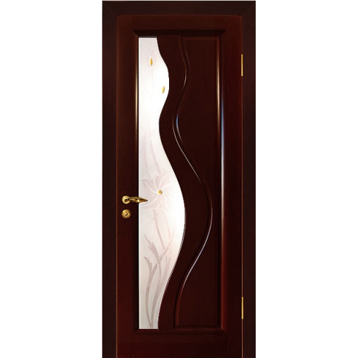 Дверное полотно МариаМ Ниагара ПУ лак остекленное 600-900 мм 6582976 3