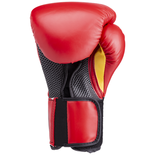Перчатки боксерские Everlast Elite Prostyle P00001243, 12oz, кожзам, красный 42219707 3