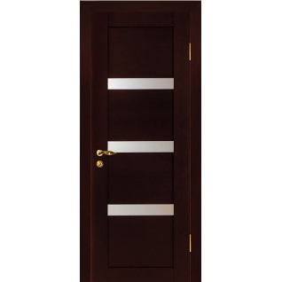 Дверное полотно МариаМ ПВХ Квартет остекленное 600-900 мм