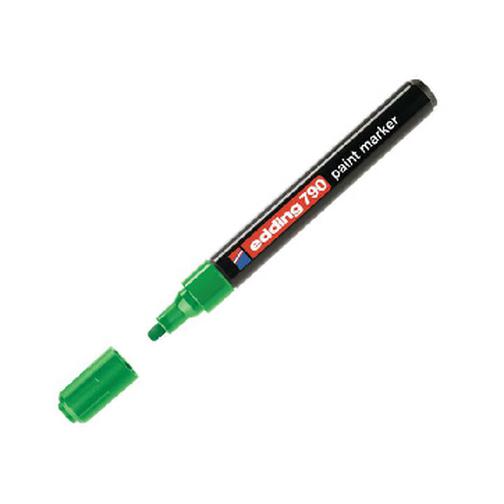 Маркер пеинт (лак) EDDING E-790/4 зеленый 2-3мм, пласт. корп. 37873134 1