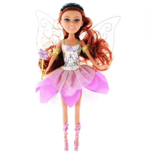 Кукла Brilliance Fair с цветочной диадемой и волшебной палочкой, 26.7 см ABtoys 37704284 6