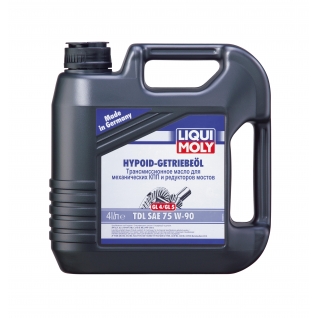 Трансмиссионное масло LIQUI MOLY Hypoid-Getriebeoil TDL 75W-90 4 литра