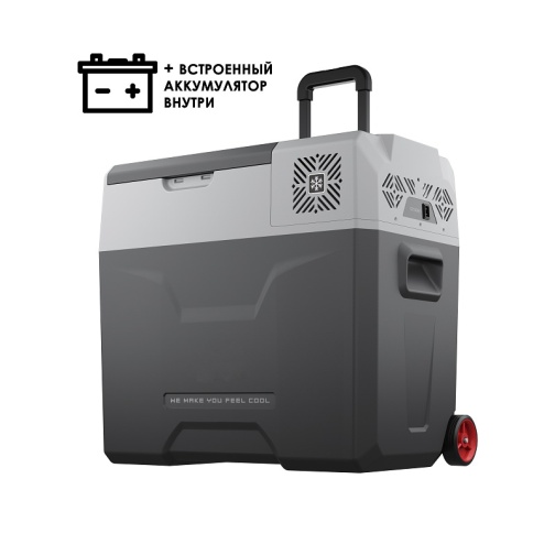 Автохолодильник компрессорный Alpicool CX50-S с внутренней батареей 38093331 3