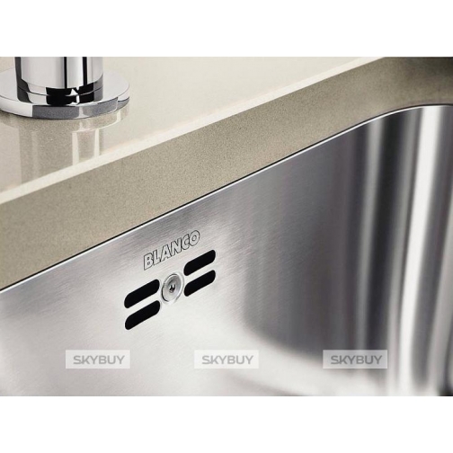 Мойка кухонная Blanco Supra 500 U сталь без клапана 37991136 4