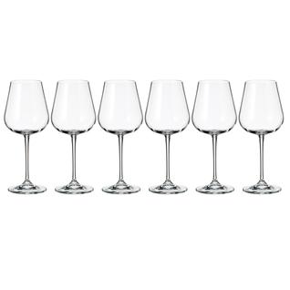 Набор бокалов ПМ: Грандлюкс Набор бокалов для вина Crystalite Bohemia Ardea/Amundsen 450мл (6 шт)