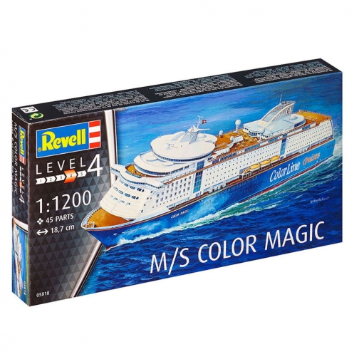 Сборная модель круизного корабля M/S Color Magic, 1:1200 Revell 37717501
