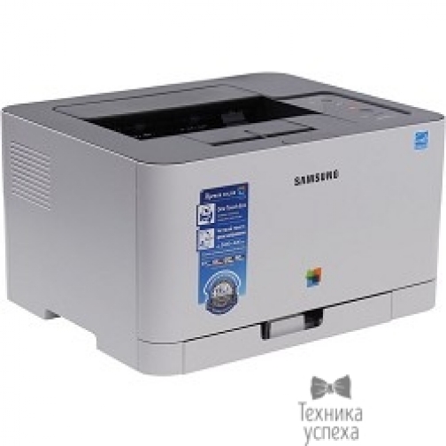 Samsung Samsung SL-C430 Цветной лазерный принтер (A4, 18/4 стр./мин, 2400x600dpi, 64Мб, SPL-C, USB, лоток 150листов) SL-C430/XEV 5863857