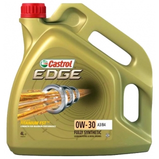 Моторное масло CASTROL EDGE Titanium 0W30 A3/B4 синтетическое 4 литра