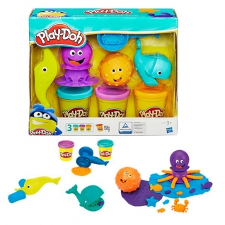 Пластилин Hasbro Play-Doh Hasbro Play-Doh B1378 Игровой набор пластилина "Подводный мир"