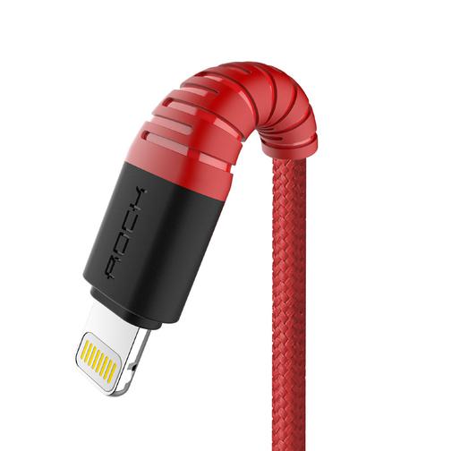 Кабель USB/Lightning Rock Hi-Tensile Charge&Sync Round Cable 42191236 4