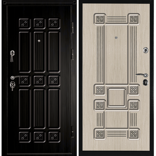 Дверь металлическая Valberg С4 СЕНАТОР S 2060/980/104 R/L 6439922