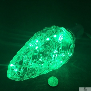 Espada Espada Светодиодная (LED) лампа шишка зеленая, Е27, 3W (E-E27NYC35G) (43208)