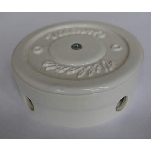 Распределительная Коробка керамическая D90 H35 (белый) NEW 1497162