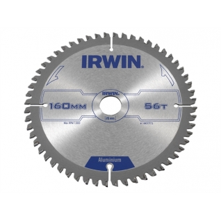Диск пильный Irwin Aluminium 160 Construction x2x56T x20 мм.