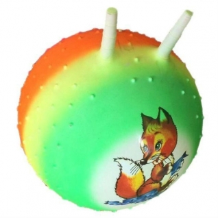 Гимнастический мяч-прыгун "Радужный", 45 см Shantou