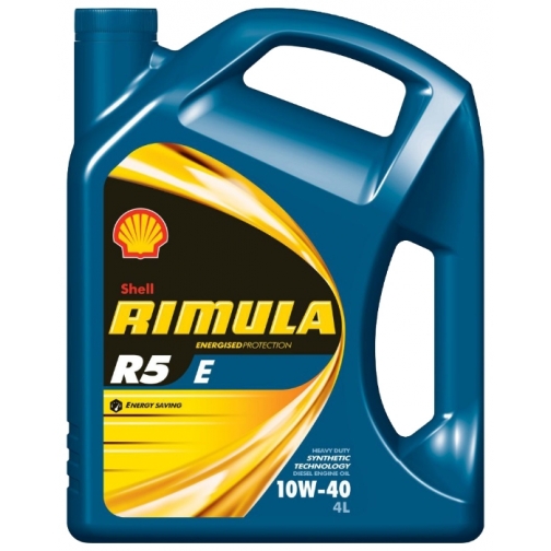 Моторное масло SHELL Rimula R5 E 10w-40 4 литра 5926640