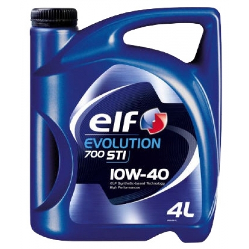 Моторное масло ELF 10W40 Evolution 700 STI 4л п/синтетика 5926453