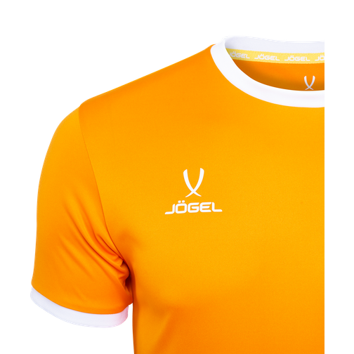 Футболка футбольная Jögel Camp Origin Jft-1020-o1, оранжевый/белый размер XXL 42474171