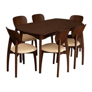 Обеденная группа для столовой и гостиной Mebwill Стол Модерн-2 + 6 стула Модерн