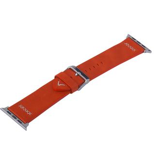 Ремешок кожаный COTEetCI W33 Fashion LEATHER классическая пряжка (WH5257-RD-42) для Apple Watch 44мм/ 42мм Красный
