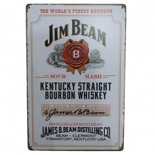 Табличка "Jim Beam"