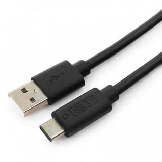 Кабель USB 2.0 - USB Type-C, М/М, 1 м, поз.кон.,Cablexpert,CCP-USB2-AMCM-1M