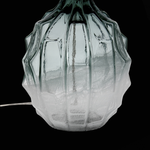 Настольная лампа St Luce Хром, Изумрудно-серебристый/Белый E27 1*60W 37397080 3
