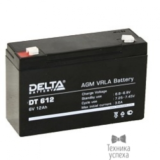 Delta Delta DT 612 (12А\ч, 6В) свинцово- кислотный аккумулятор