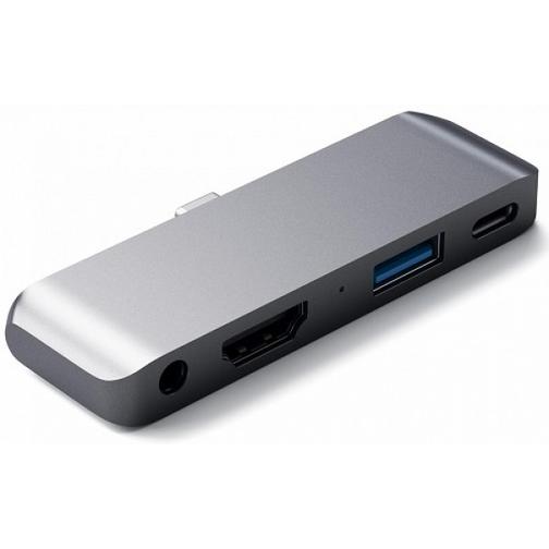 Адаптер Satechi Mobile Pro (ST-TCMPHM) USB-C (Space Grey) серый 42304898