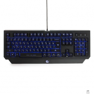 Gembird Клавиатура игровая Gembird KB-G300L черный USB 104 клавиши, подсветка 3 цвета, FN клавиши, кабель тканевый 1.75м