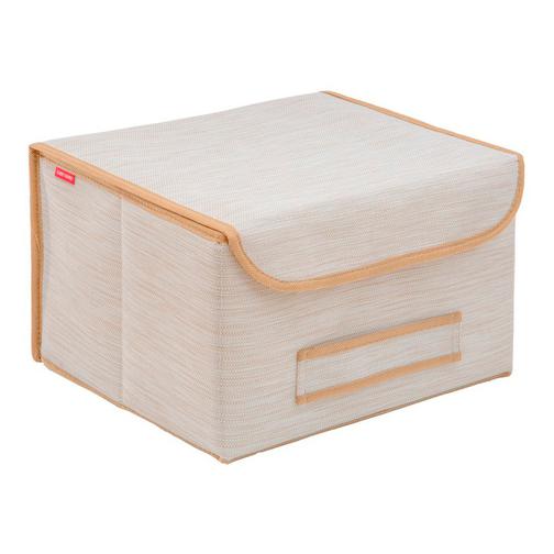 Коробка для хранения с крышкой ПМ: Росика Коробка для хранения с крышкой 35х30х22см 42747445