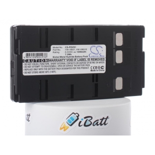 Аккумуляторная батарея iBatt для фотокамеры Panasonic PV-41. Артикул iB-F357 iBatt