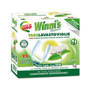 Итальянские таблетки для посудомоечной машины WINNI'S 25 шт
