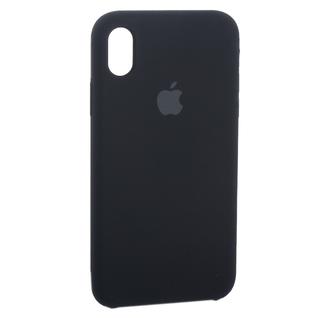 Чехол-накладка силиконовый Silicone Case для iPhone XR (6.1") Black черный №18
