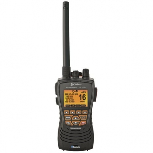 Cobra Плавающая ручная VHF радиостанция-телефон Cobra MR HH600 GPS BT 1/3/6 Вт 145 x 72 x 47 мм 6849628