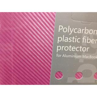 Защитный чехол-накладка BTA-Workshop для Apple MacBook Air 11 карбон розовая