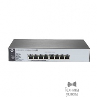 Hp HP J9982A HP 1820-8G-PoE+ (65W) Switch (WEB-Managed, 4*10/100/1000 PoE+, 4*10/100/1000, 65W, Fanless, Rack-mounting, 19")                        