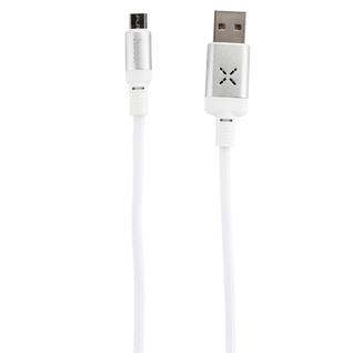 USB дата-кабель Hoco U63 Spirit charging data cable for MicroUSB (1.2м) (2.4A) Белый