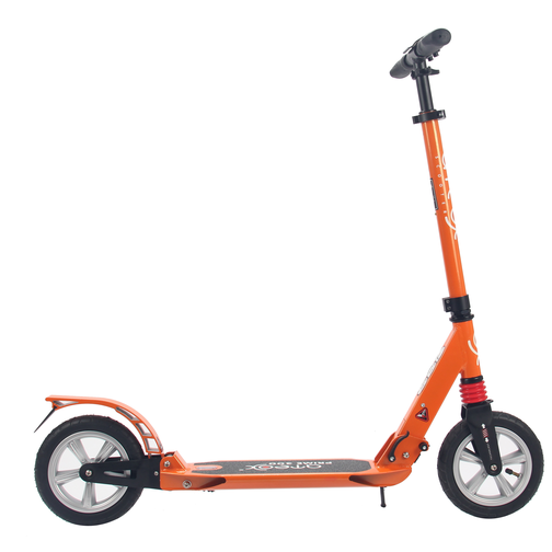 Самокат для взрослых Ateox Prime 300 C надувными колесами (оранжевый) 42364901