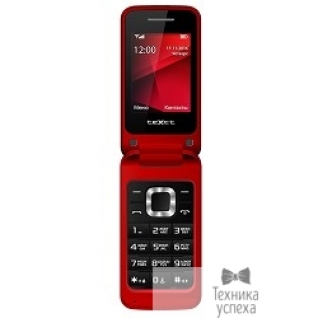 Texet TEXET TM-304 мобильный телефон цвет красный