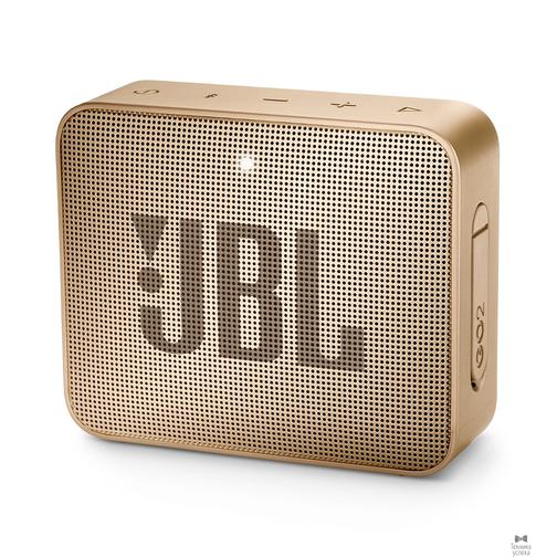 Jbl Колонка порт. JBL GO 2 золотистый 3W 1.0 BT/3.5Jack 730mAh (JBLGO2CHAMPAGNE) 42557134