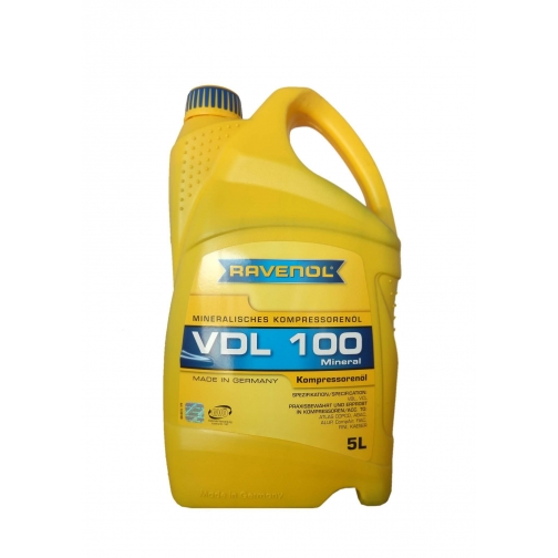 Компрессорное масло Ravenol Kompressorenoel VDL 100 5л 37638658