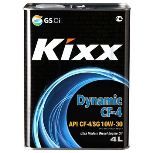 Моторное масло KIXX Dynamic CF-4 10W30 4л 5920999